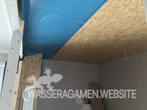 Kabelverlegen und OSB3 Platten