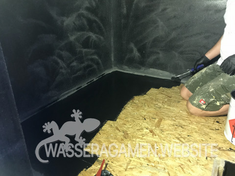 Wasserarmen Terrarium