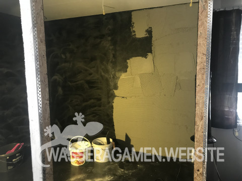 Wasserarmen Terrarium