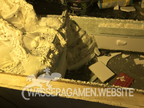Wasserarmen Terrarium