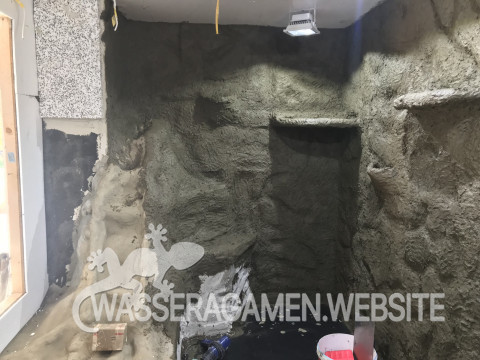 Wasserarmen Terrarium