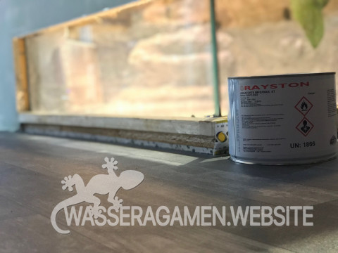 Wasserarmen Terrarium